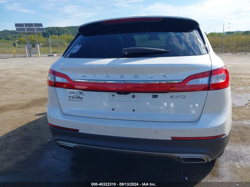 2018 Lincoln Mkx Premier VIN: 2LMPJ8JR3JBL30044 Lot: 40322310