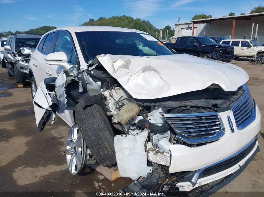 2018 Lincoln Mkx Premier VIN: 2LMPJ8JR3JBL30044 Lot: 40322310