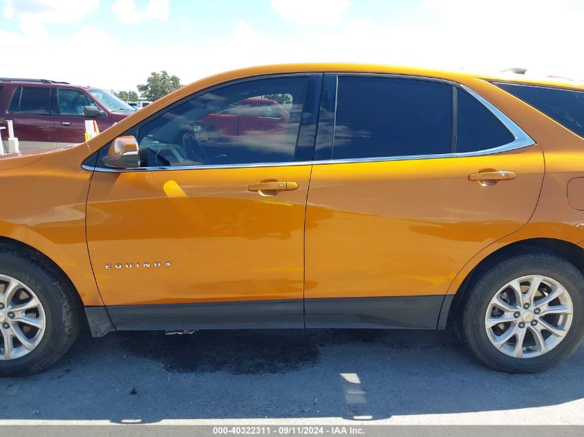 2018 Chevrolet Equinox Lt VIN: 2GNAXJEVXJ6151650 Lot: 40322311