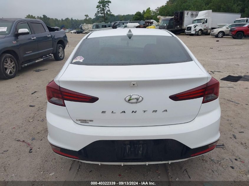 2020 Hyundai Elantra Sel VIN: 5NPD84LF7LH555794 Lot: 40322339