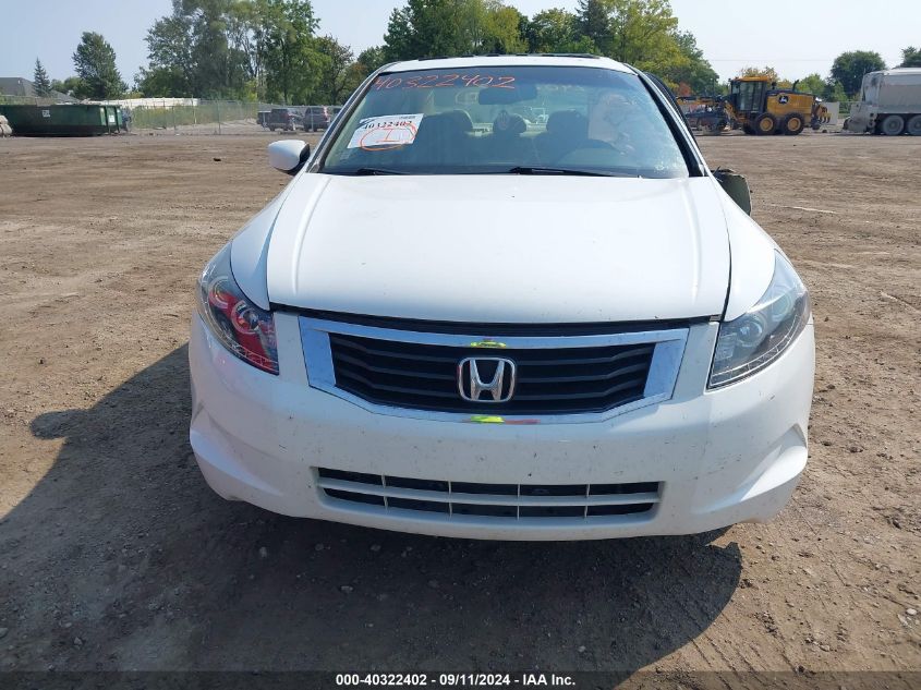 2010 Honda Accord 2.4 Ex-L VIN: 1HGCP2F89AA009391 Lot: 40322402