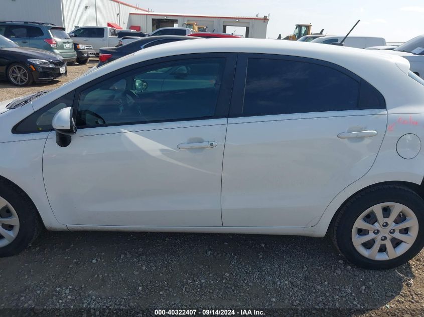 2016 Kia Rio Lx VIN: 00KNADM5A37G66669 Lot: 40322407