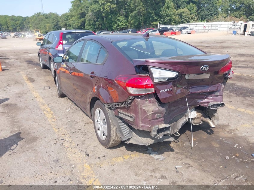 2018 KIA FORTE LX - 3KPFK4A75JE254819