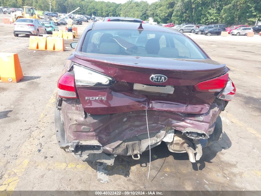 2018 Kia Forte Lx VIN: 3KPFK4A75JE254819 Lot: 40322422