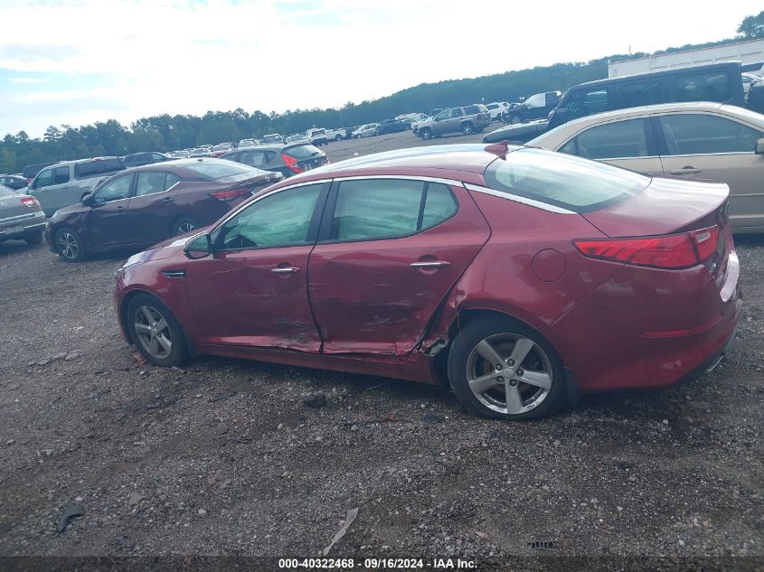 2015 Kia Optima Lx VIN: 5XXGM4A71FG516753 Lot: 40322468