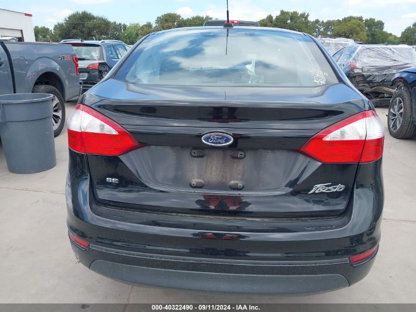 2017 Ford Fiesta Se VIN: 3FADP4BJ0HM112449 Lot: 40322490