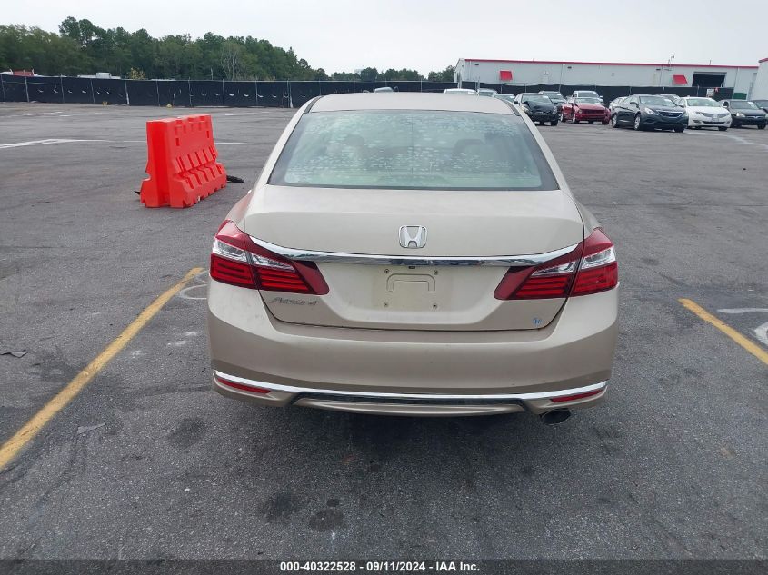 1HGCR2F33GA022774 2016 Honda Accord Lx