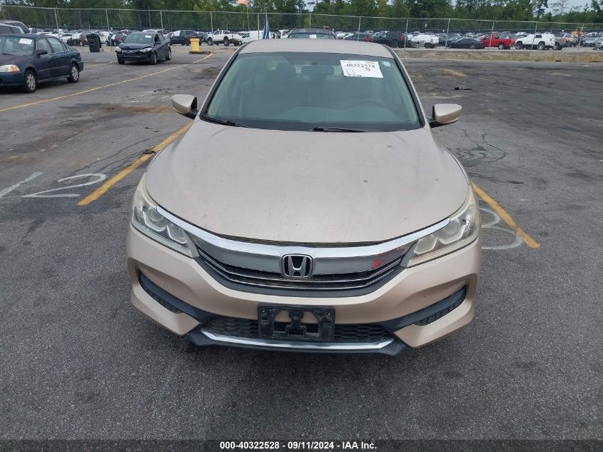 1HGCR2F33GA022774 2016 Honda Accord Lx