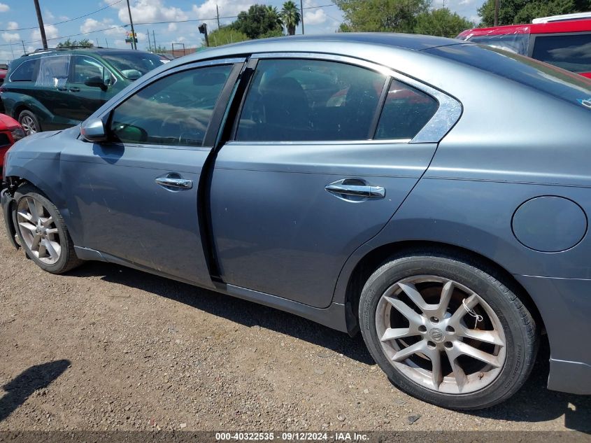 2010 Nissan Maxima S/Sv VIN: 1N4AA5AP9AC802563 Lot: 40322535