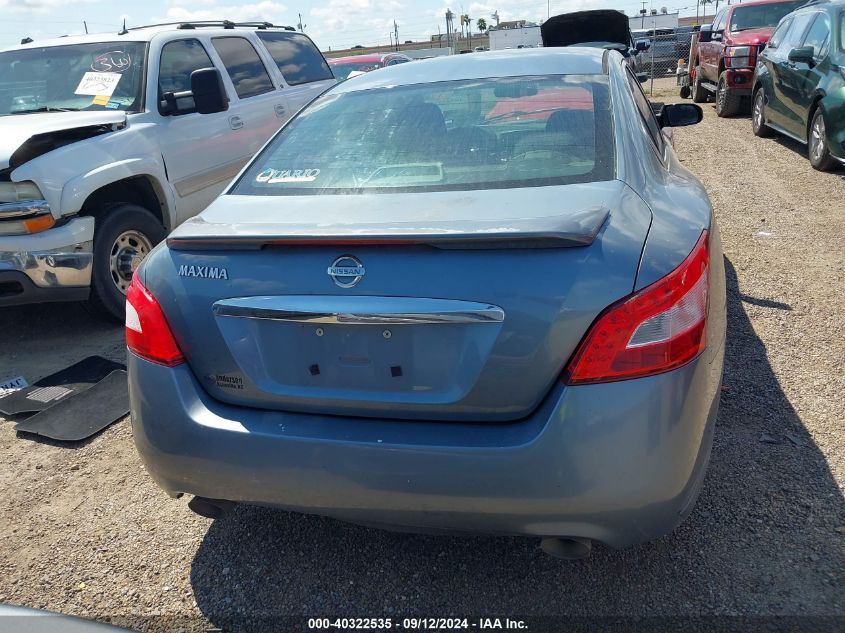 2010 Nissan Maxima S/Sv VIN: 1N4AA5AP9AC802563 Lot: 40322535