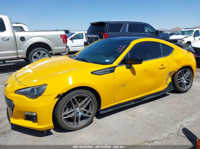 2013 Subaru Brz Limited VIN: JF1ZCAC10D1612794 Lot: 40322543