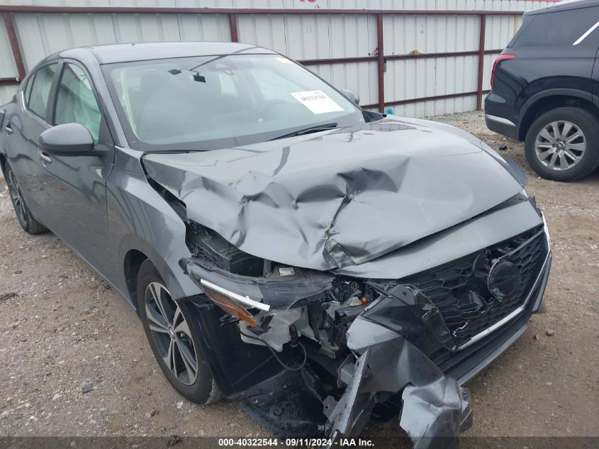 2022 Nissan Sentra Sv VIN: 3N1AB8CV1NY290575 Lot: 40322544