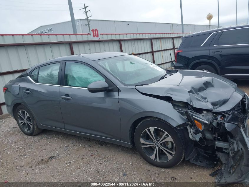 2022 Nissan Sentra Sv VIN: 3N1AB8CV1NY290575 Lot: 40322544