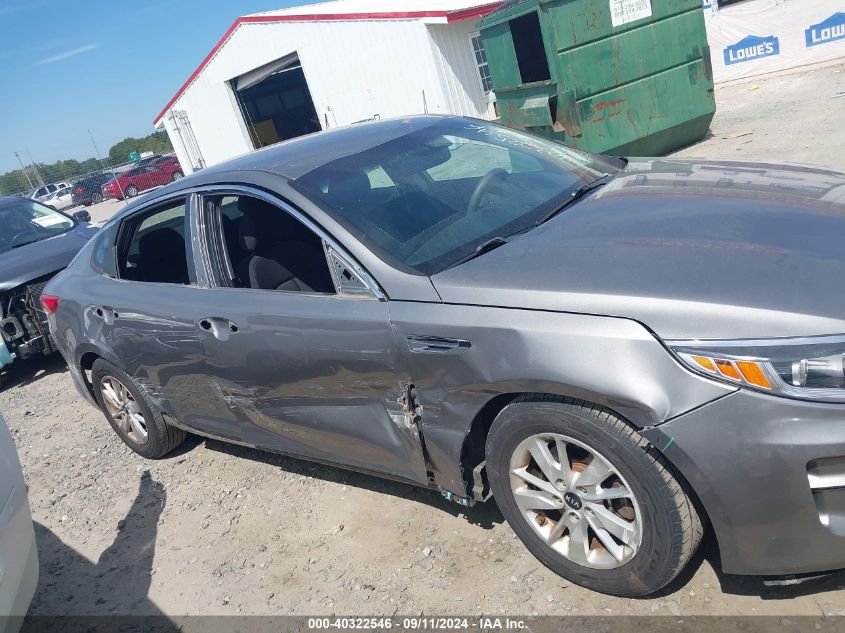 2018 Kia Optima Lx VIN: 5XXGT4L37JG193315 Lot: 40322546