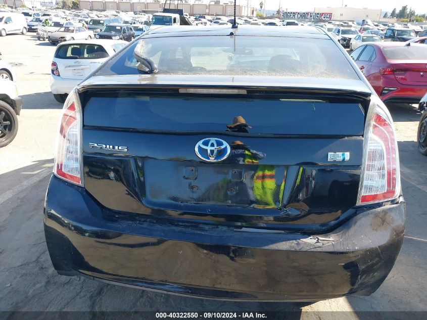 2014 Toyota Prius Two VIN: JTDKN3DU9E0390306 Lot: 40322550