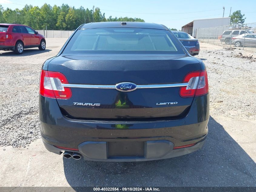 2010 Ford Taurus Limited VIN: 1FAHP2FWXAG125866 Lot: 40322554