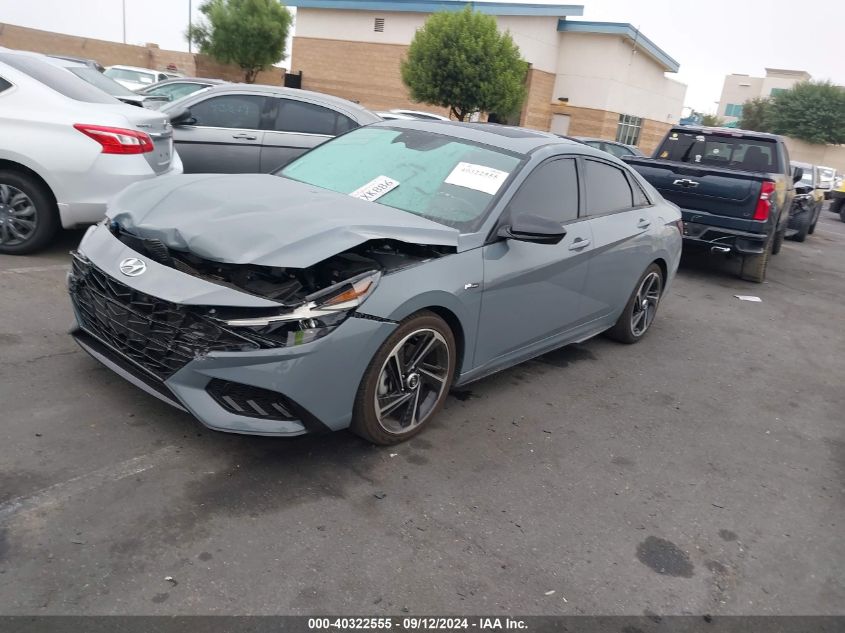 2022 HYUNDAI ELANTRA N LINE - KMHLR4AF3NU266539