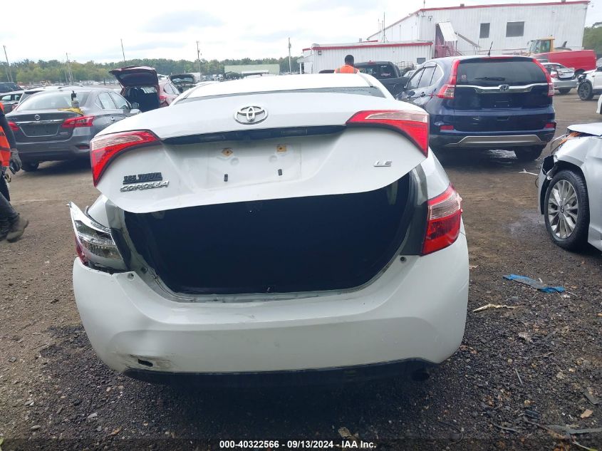 2018 Toyota Corolla Le VIN: 2T1BURHE9JC970616 Lot: 40322566