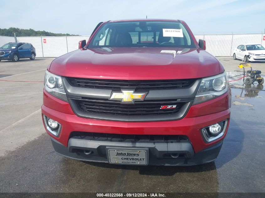 2018 Chevrolet Colorado Z71 VIN: 1GCGTDEN5J1169833 Lot: 40322568