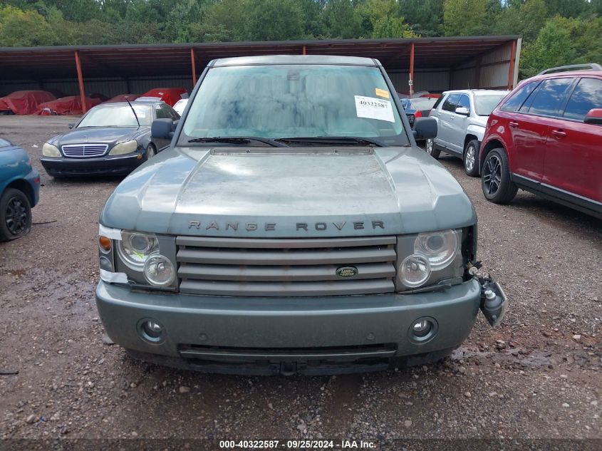 2004 Land Rover Range Rover Hse VIN: SALME114X4A174936 Lot: 40322587