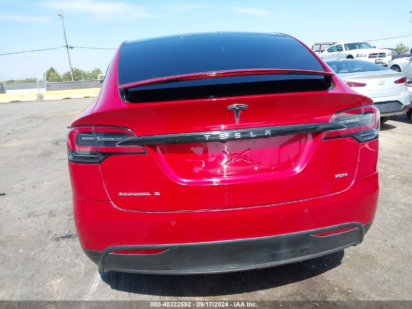 2018 Tesla Model X 100D/75D/P100D VIN: 5YJXCBE2XJF122153 Lot: 40322592