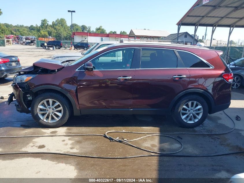 2017 KIA SORENTO 2.4L LX - 5XYPGDA35HG289683