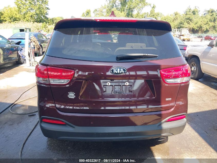 2017 Kia Sorento Lx/L VIN: 5XYPGDA35HG289683 Lot: 40322617