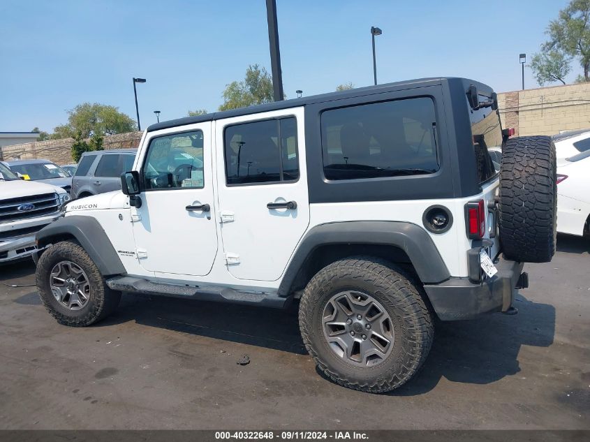 2015 Jeep Wrangler Unlimited Rubicon VIN: 1C4BJWFGXFL714173 Lot: 40322648