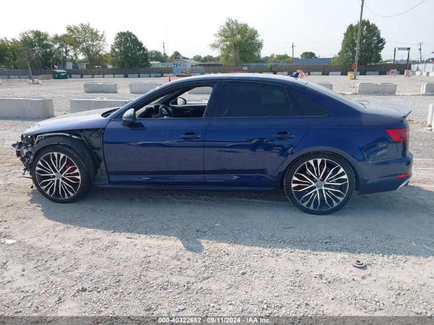 2018 Audi S4 3.0T Premium Plus VIN: WAUB4AF49JA001797 Lot: 40322662