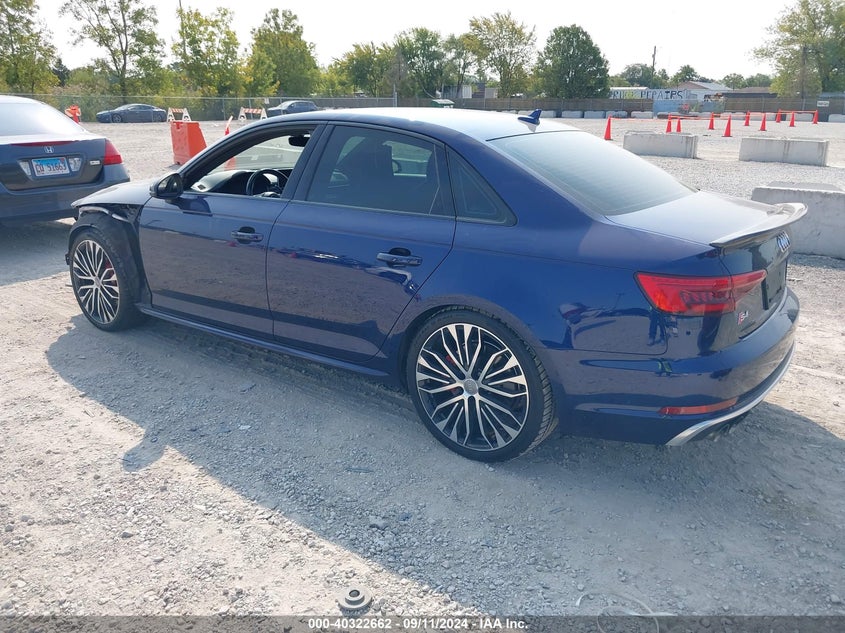 2018 AUDI S4 3.0T PREMIUM PLUS - WAUB4AF49JA001797