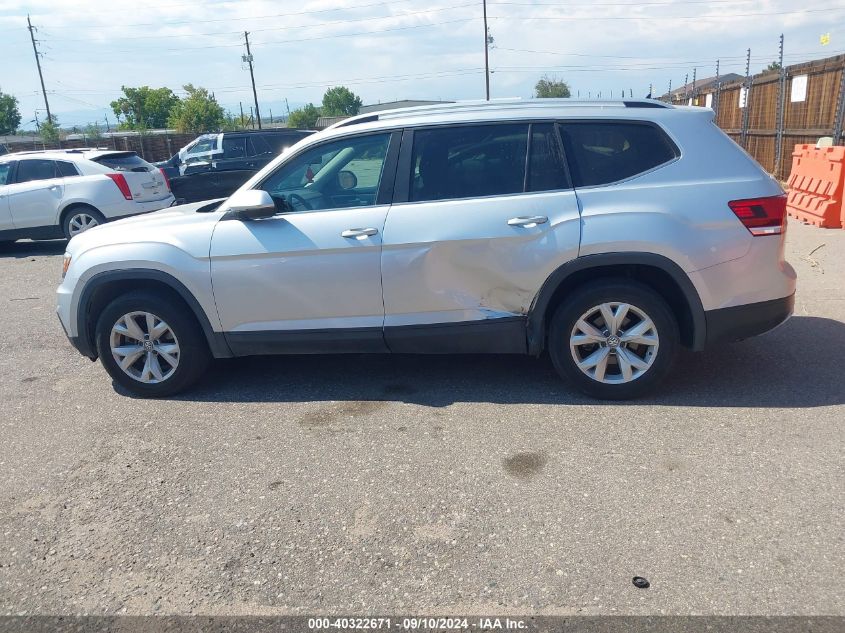 1V2CR2CA7JC562303 2018 Volkswagen Atlas 3.6L V6 Se