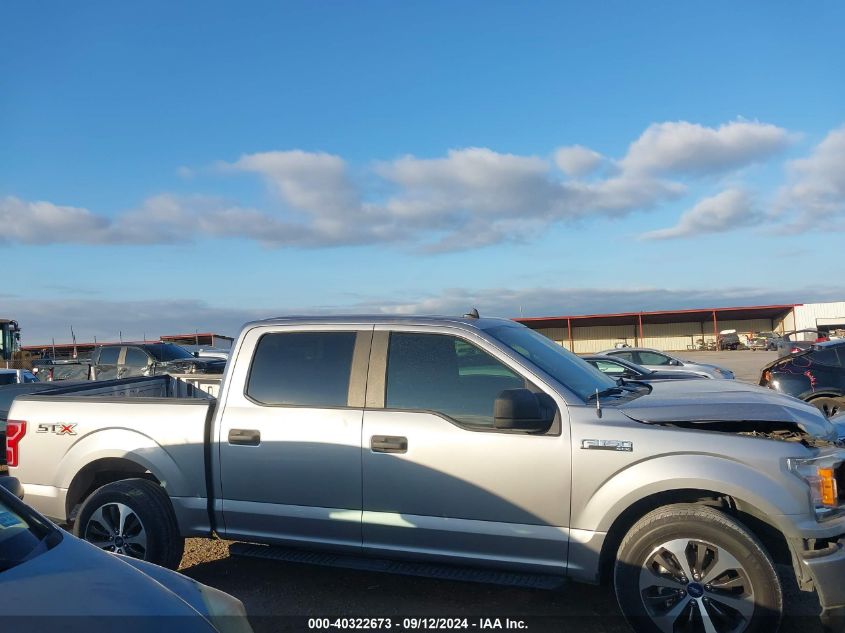 2020 Ford F150 Supercrew VIN: 1FTEW1CPXLKD89290 Lot: 40322673