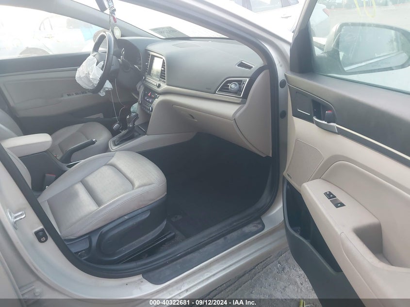 VIN KMHD84LFXHU061955 2017 HYUNDAI ELANTRA LIMITED