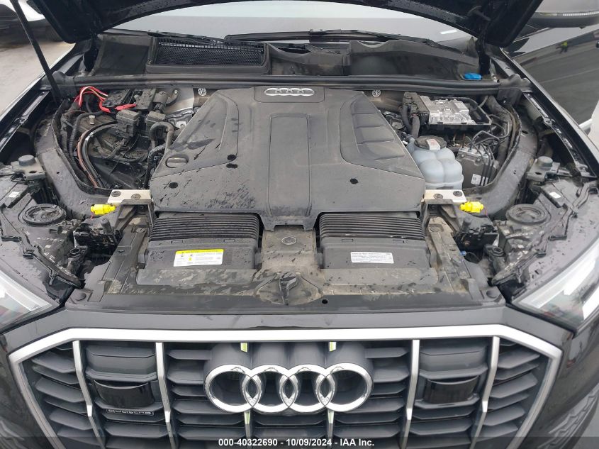 2022 Audi Q7 Premium Plus 45 Tfsi Quattro Tiptronic VIN: WA1LJBF79ND001264 Lot: 40322690