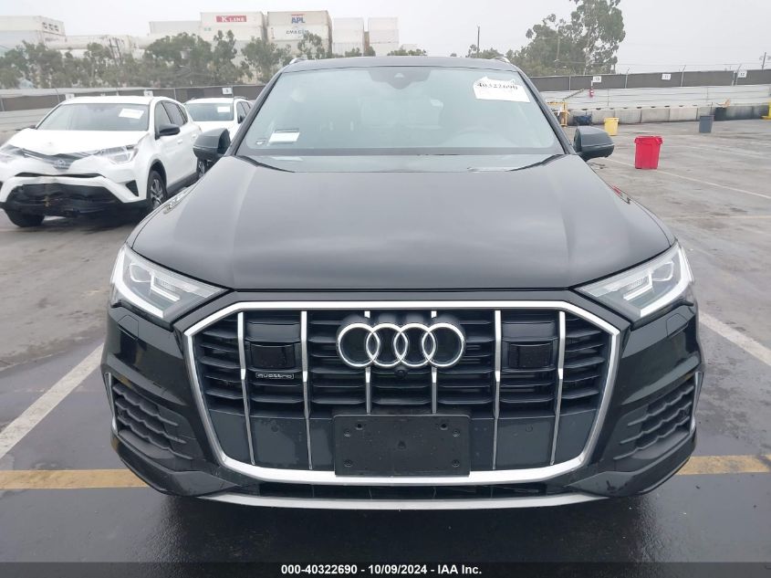 2022 Audi Q7 Premium Plus 45 Tfsi Quattro Tiptronic VIN: WA1LJBF79ND001264 Lot: 40322690