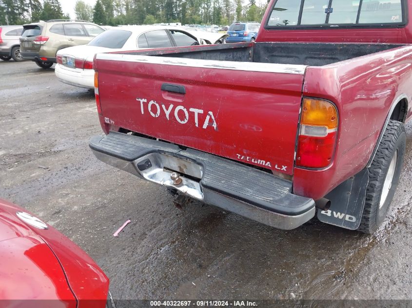 1997 Toyota Tacoma Xtracab VIN: 4TAWN72N6VZ307135 Lot: 40322697