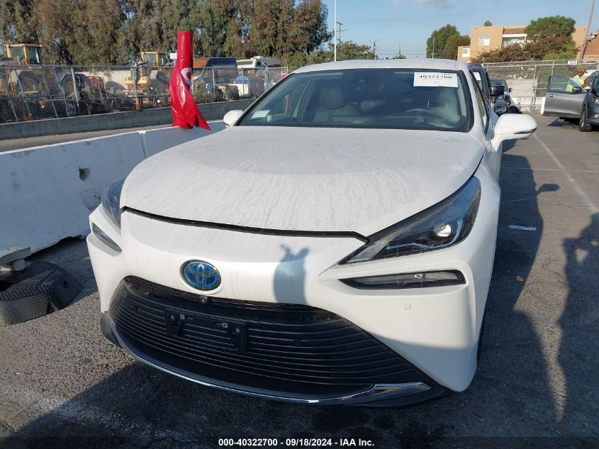 2022 Toyota Mirai Xle VIN: JTDAAAAAXNA004041 Lot: 40322700