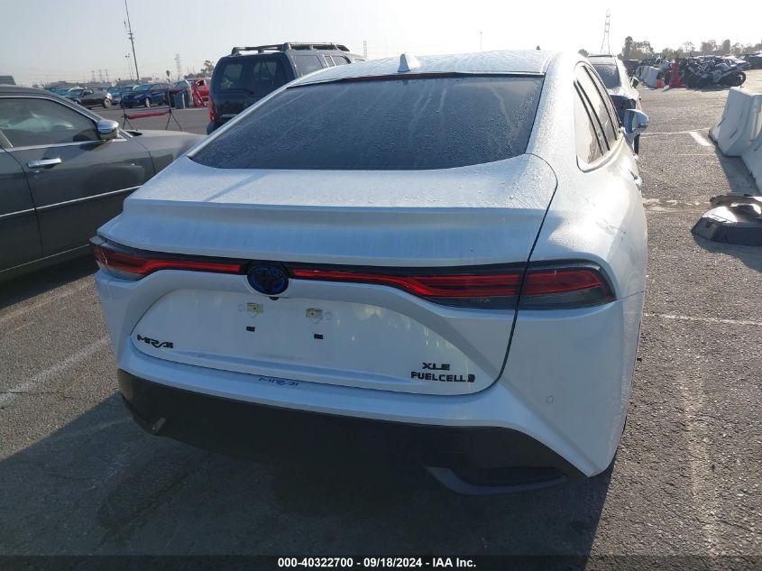 JTDAAAAAXNA004041 2022 Toyota Mirai Xle