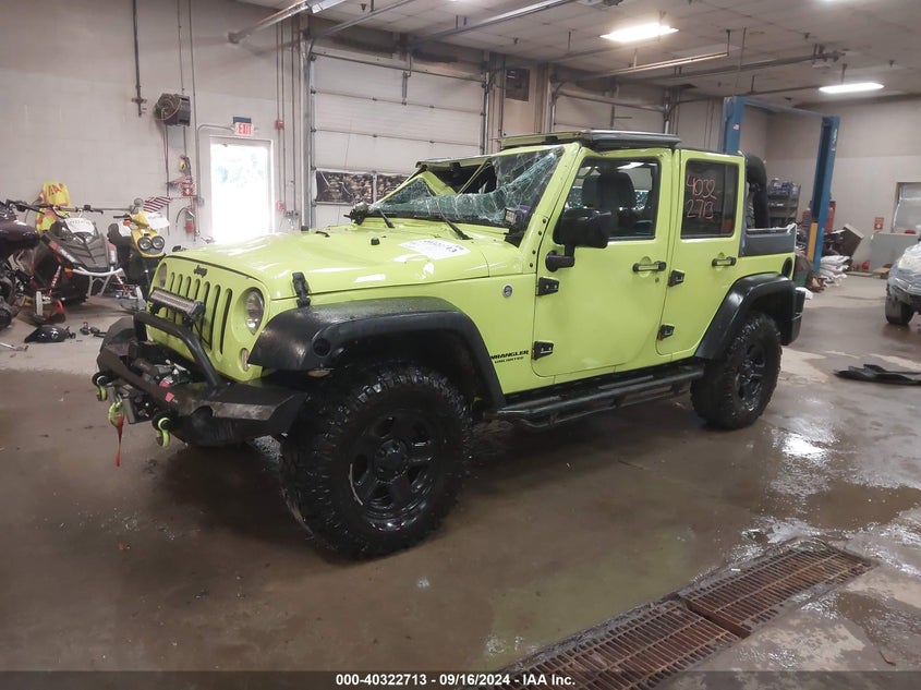 2017 JEEP WRANGLER UNLIMITED SPORT 4X4 - 1C4BJWDG9HL542014