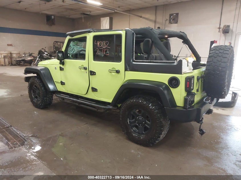 2017 JEEP WRANGLER UNLIMITED SPORT 4X4 - 1C4BJWDG9HL542014