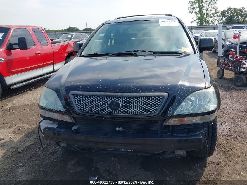 2001 Lexus Rx 300 VIN: JTJHF10U210223049 Lot: 40322739