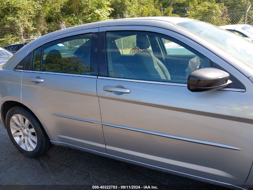 2014 Chrysler 200 Touring VIN: 1C3CCBBB3EN194889 Lot: 40322783