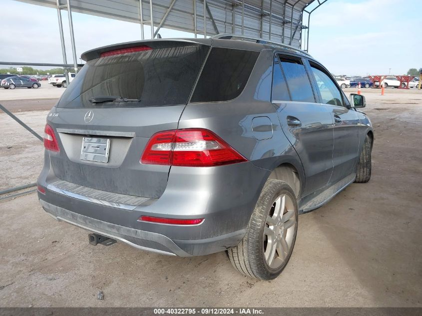 VIN 4JGDA5JB1EA291388 2014 Mercedes-Benz ML 350 no.4