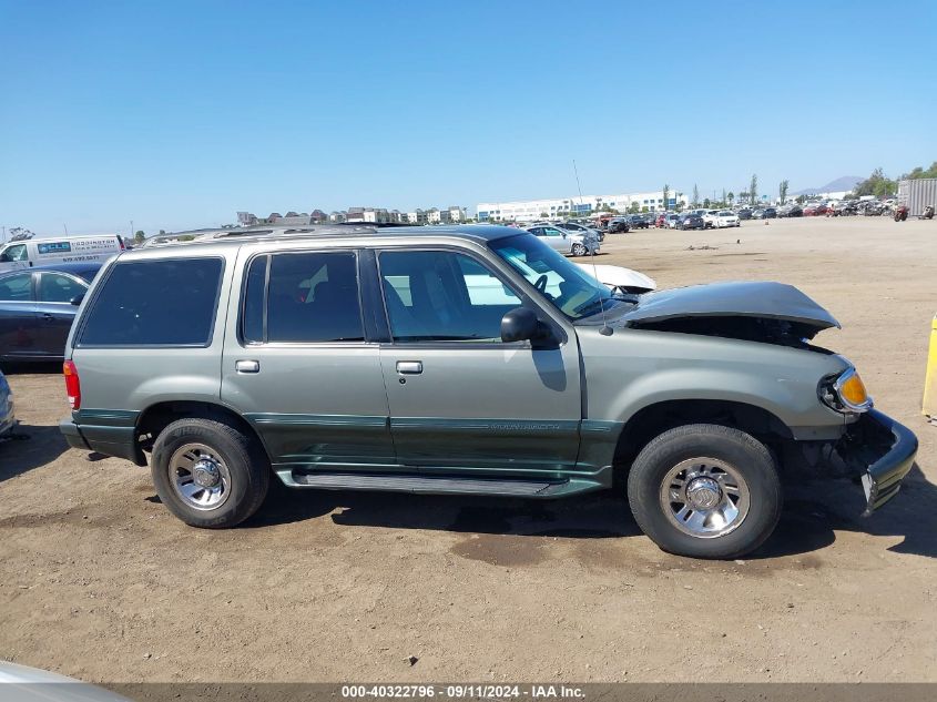 1999 Mercury Mountaineer VIN: 4M2ZU52E0XUJ15308 Lot: 40322796