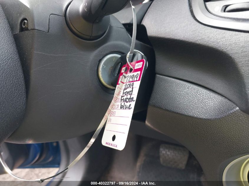 2019 FORD FIESTA SE - 3FADP4BJ5KM101194