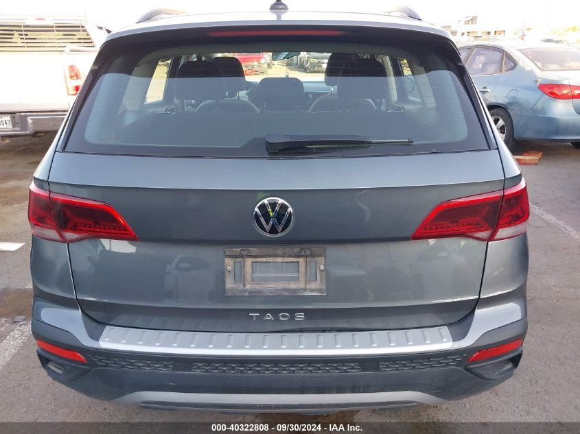 2022 Volkswagen Taos 1.5T S VIN: 3VVCX7B25NM050611 Lot: 40322808