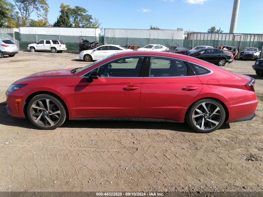 2021 Hyundai Sonata Sel Plus VIN: 5NPEJ4J27MH108313 Lot: 40322828