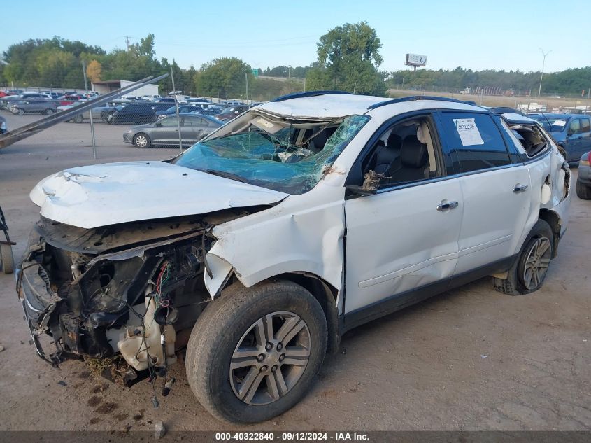 2017 Chevrolet Traverse Lt VIN: 1GNKRHKD6HJ252717 Lot: 40322840