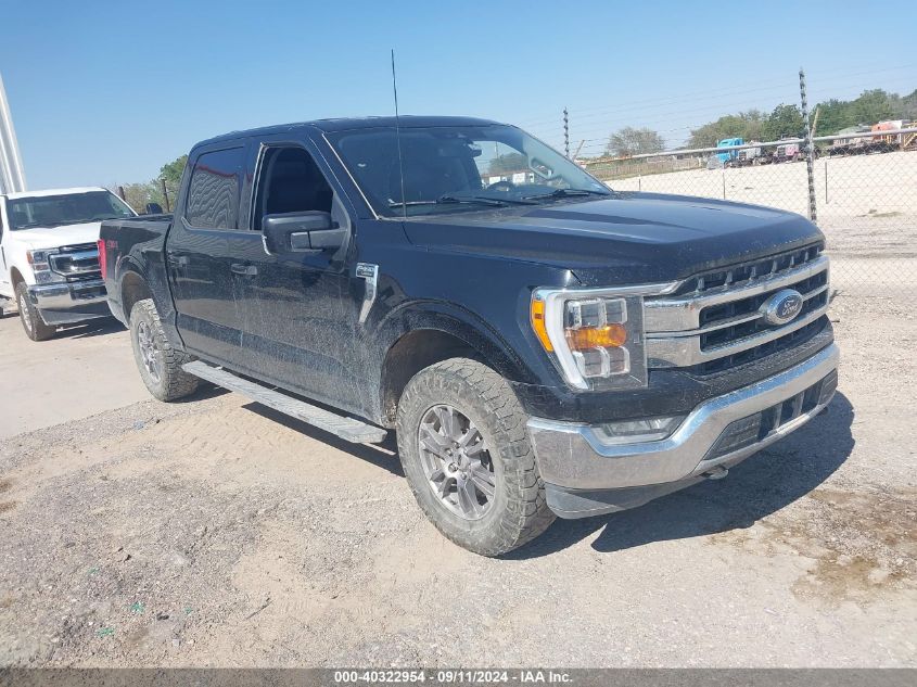 2021 FORD F-150 LARIAT - 1FTEW1EP6MFD09670