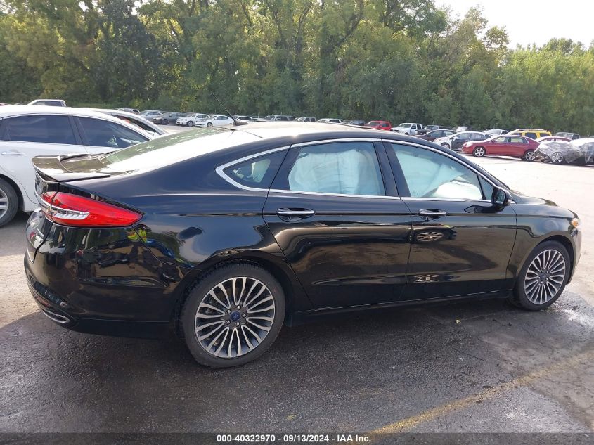 2017 FORD FUSION TITANIUM - 3FA6P0K99HR242319